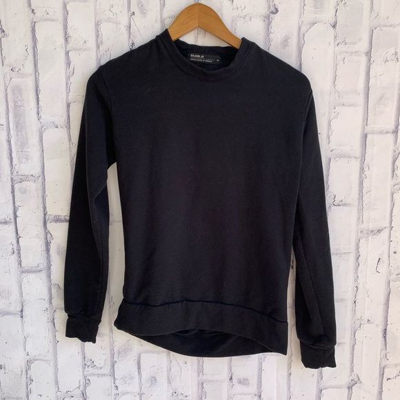 NEW Benjamin Jay Open Back Snakeskin Crewneck Pullover - Picture 2 of 5